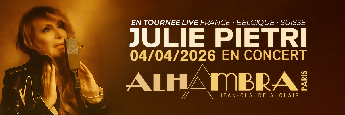 Julie Pietri en tournée - Alhambra Paris le 04/04/2026